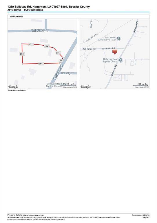 1260 Bellevue Road, Haughton, LA 71037