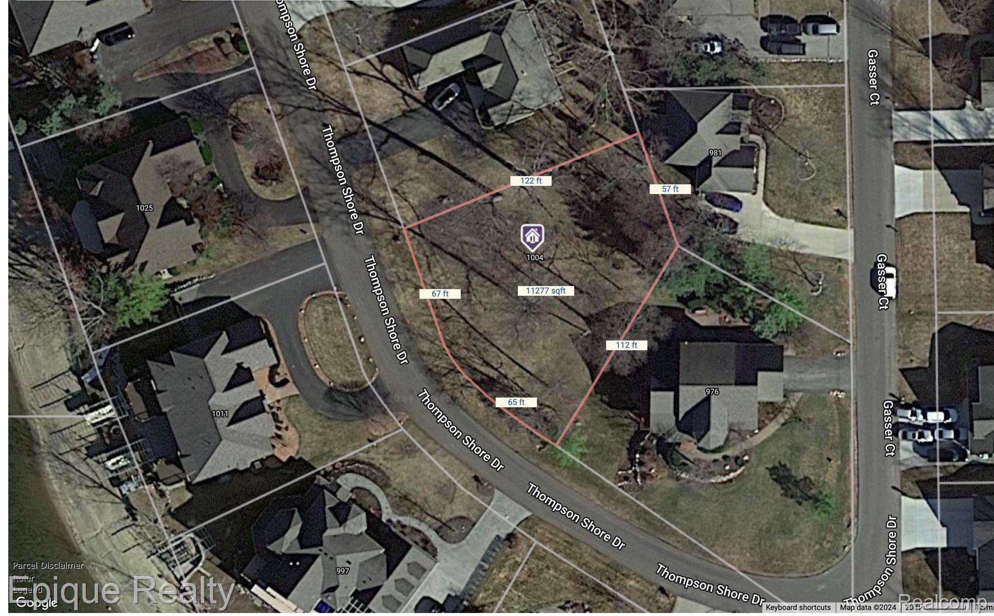 VACANT LOT THOMPSON SHORE DR, Oceola Twp, MI 48843