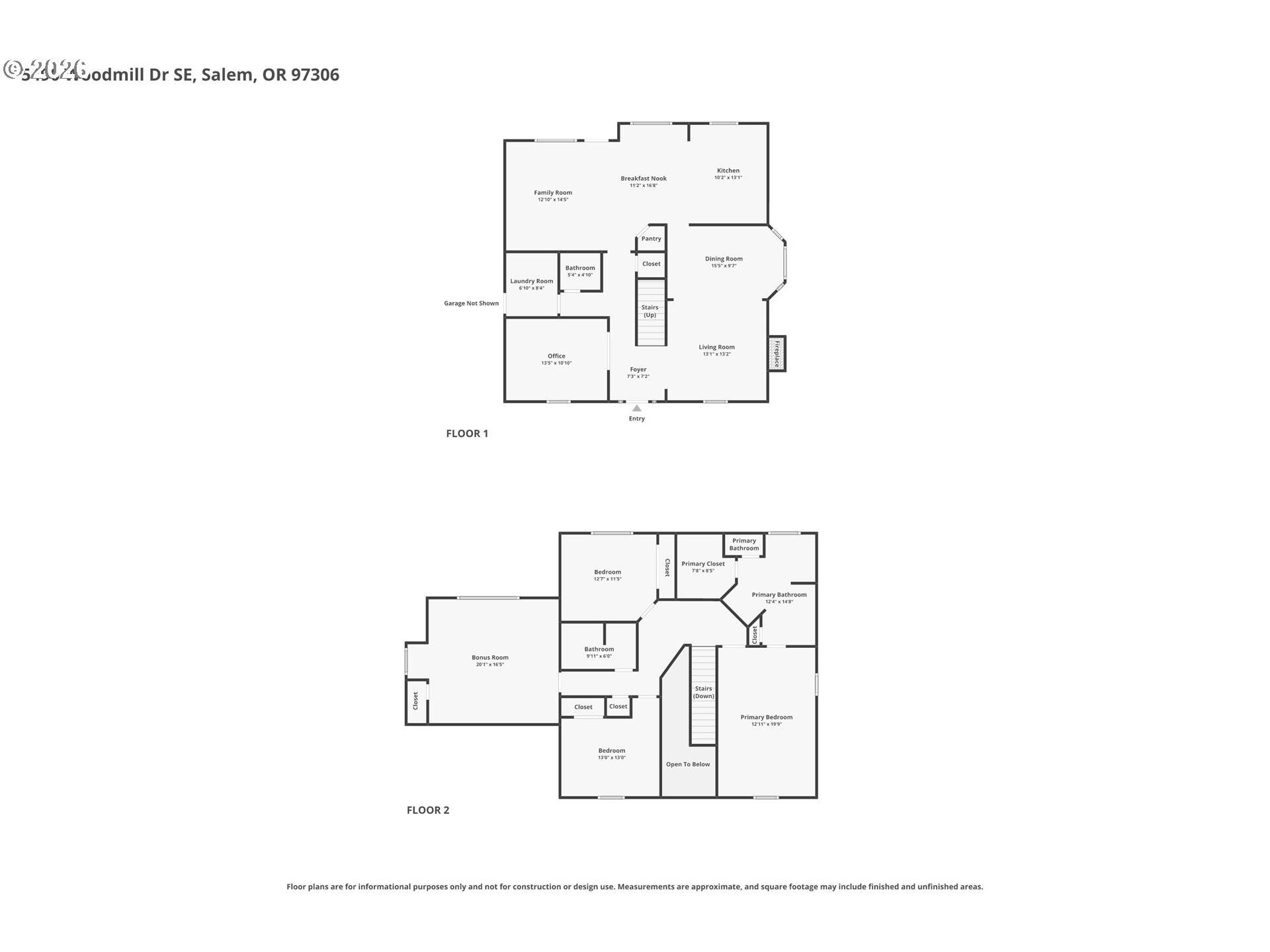 5490 SE WOODMILL DR, Salem, OR 97306