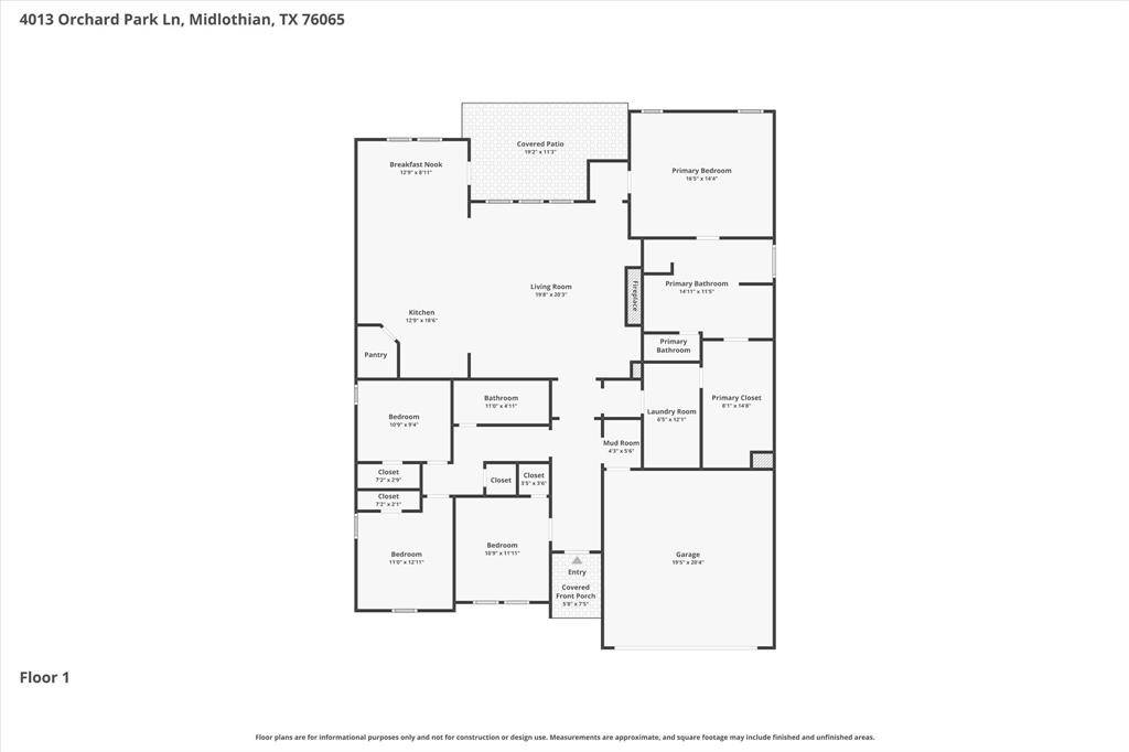 4013 Orchard Park Lane, Midlothian, TX 76065