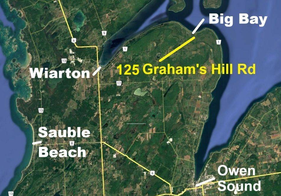 125 Graham's Hill RD, Georgian Bluffs, ON N0H 2T0