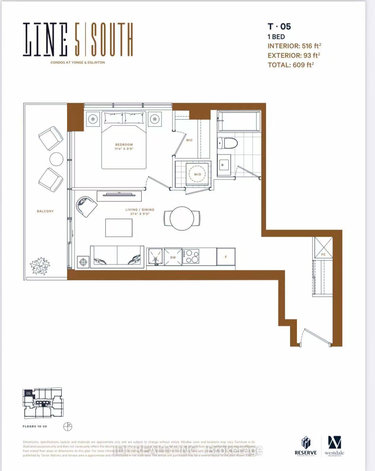 127 Broadway AVE #2805, Toronto C10, ON M4P 1V3