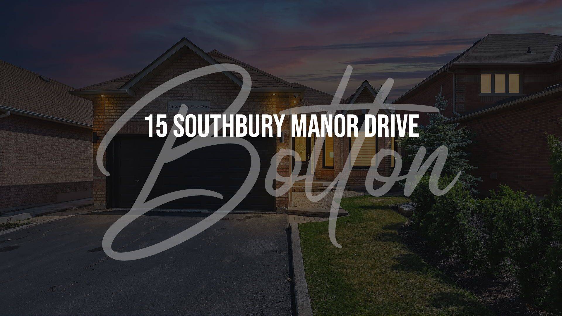 15 Southbury Manor DR, Caledon, ON L7E 1X7