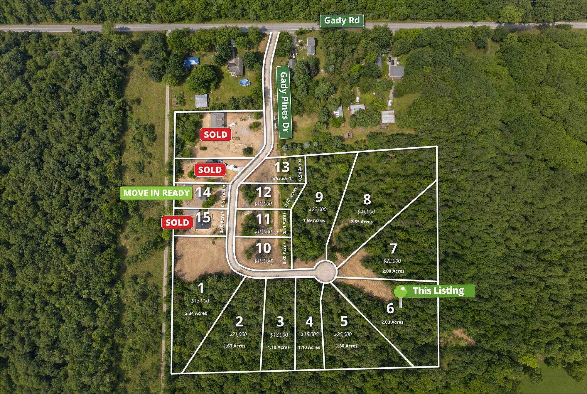 6 Gady Pines DR, Raisin Twp, MI 49221