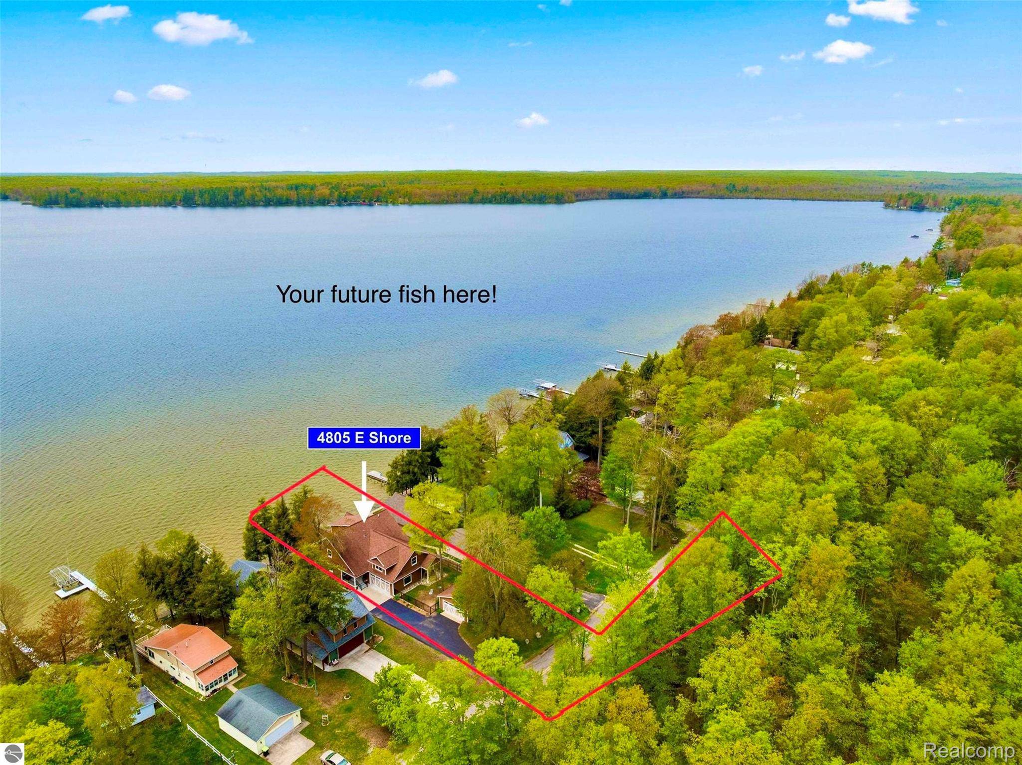 4805 E Shore DR NE, Coldsprings Township, MI 49646