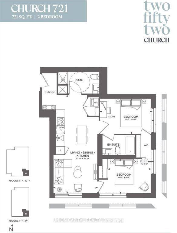 252 Church ST #3311, Toronto C08, ON M5B 0E6