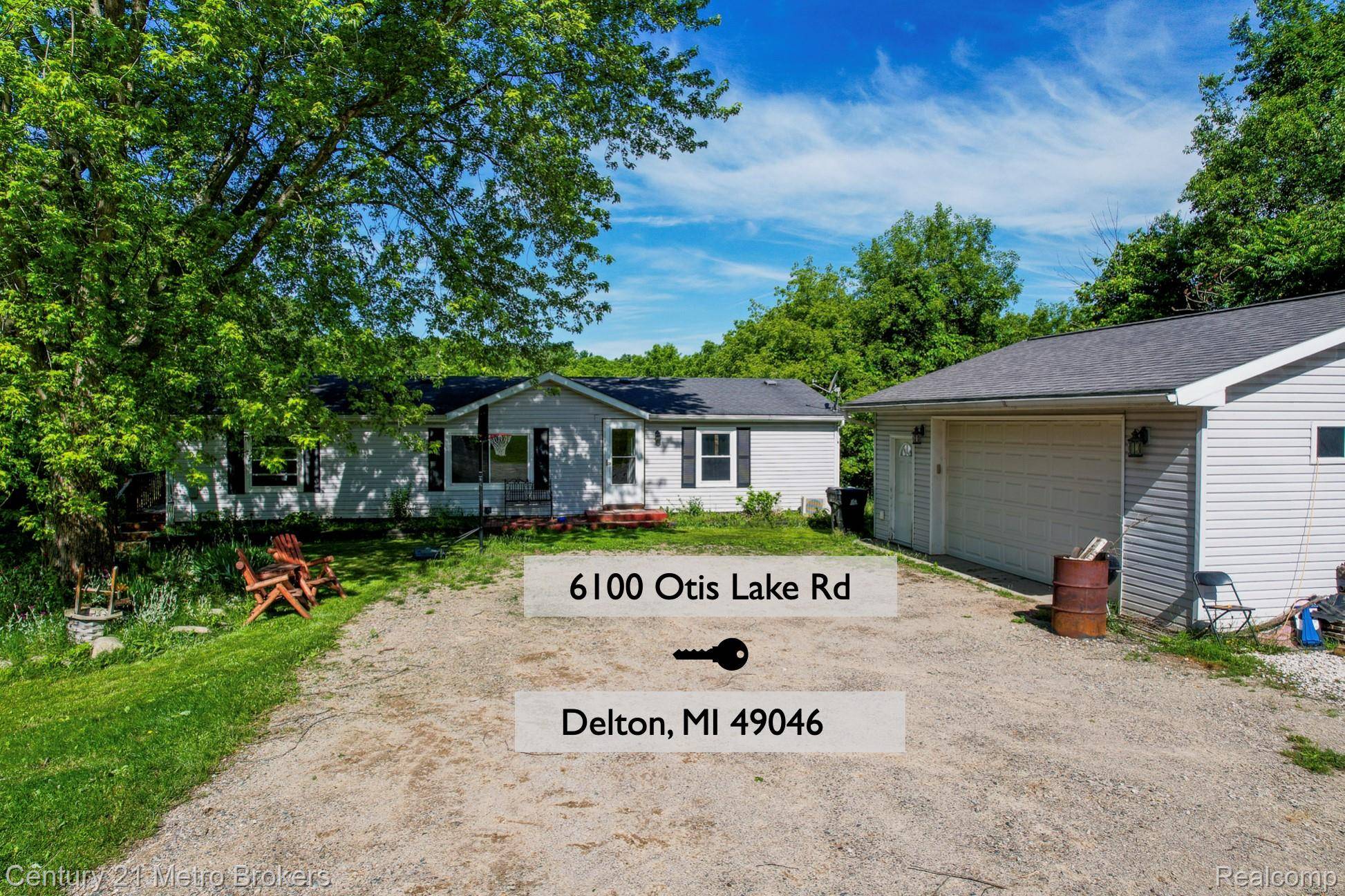 6100 Otis Lake RD, Hope Township, MI 49046