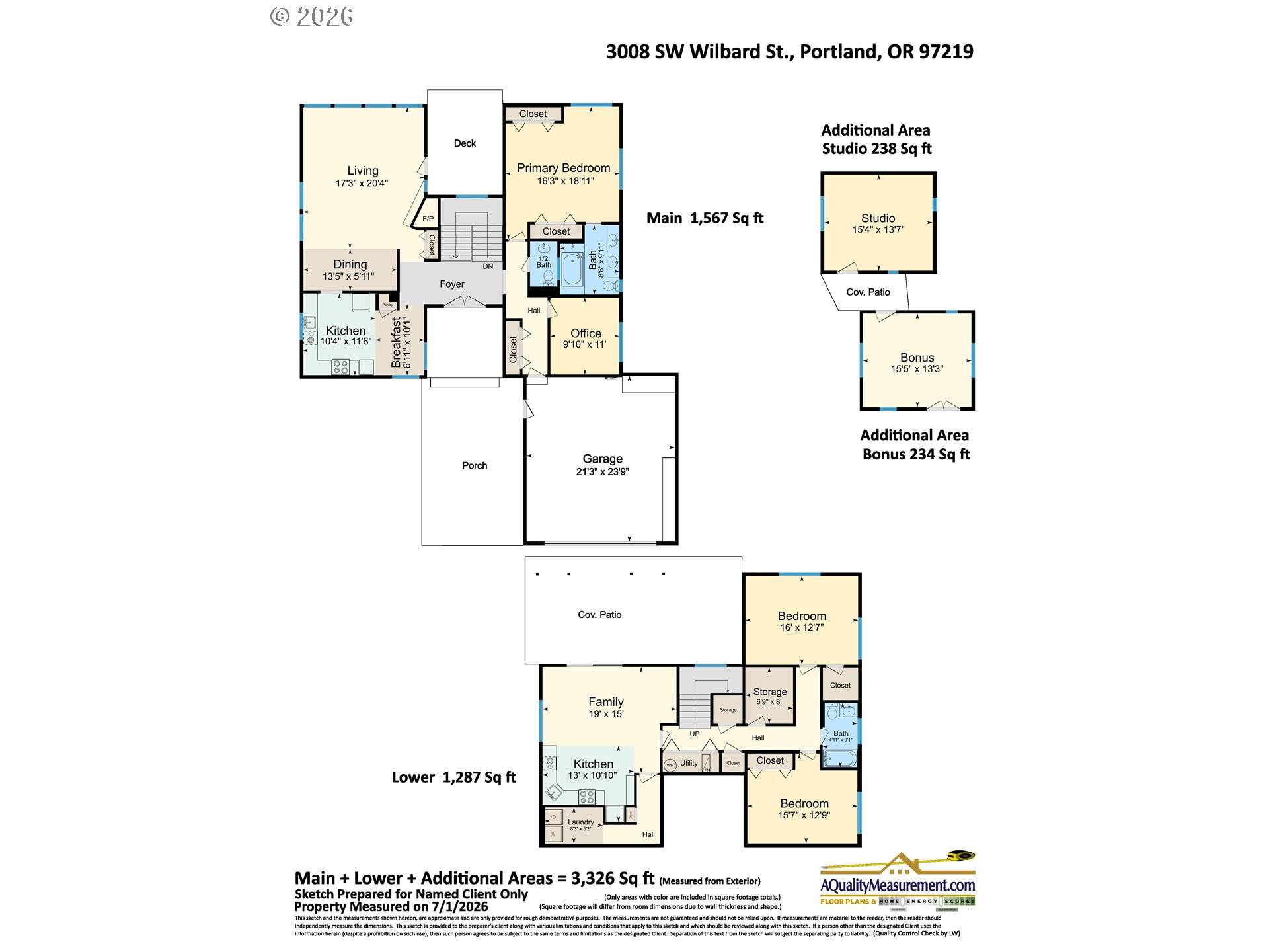 3008 SW WILBARD ST, Portland, OR 97219