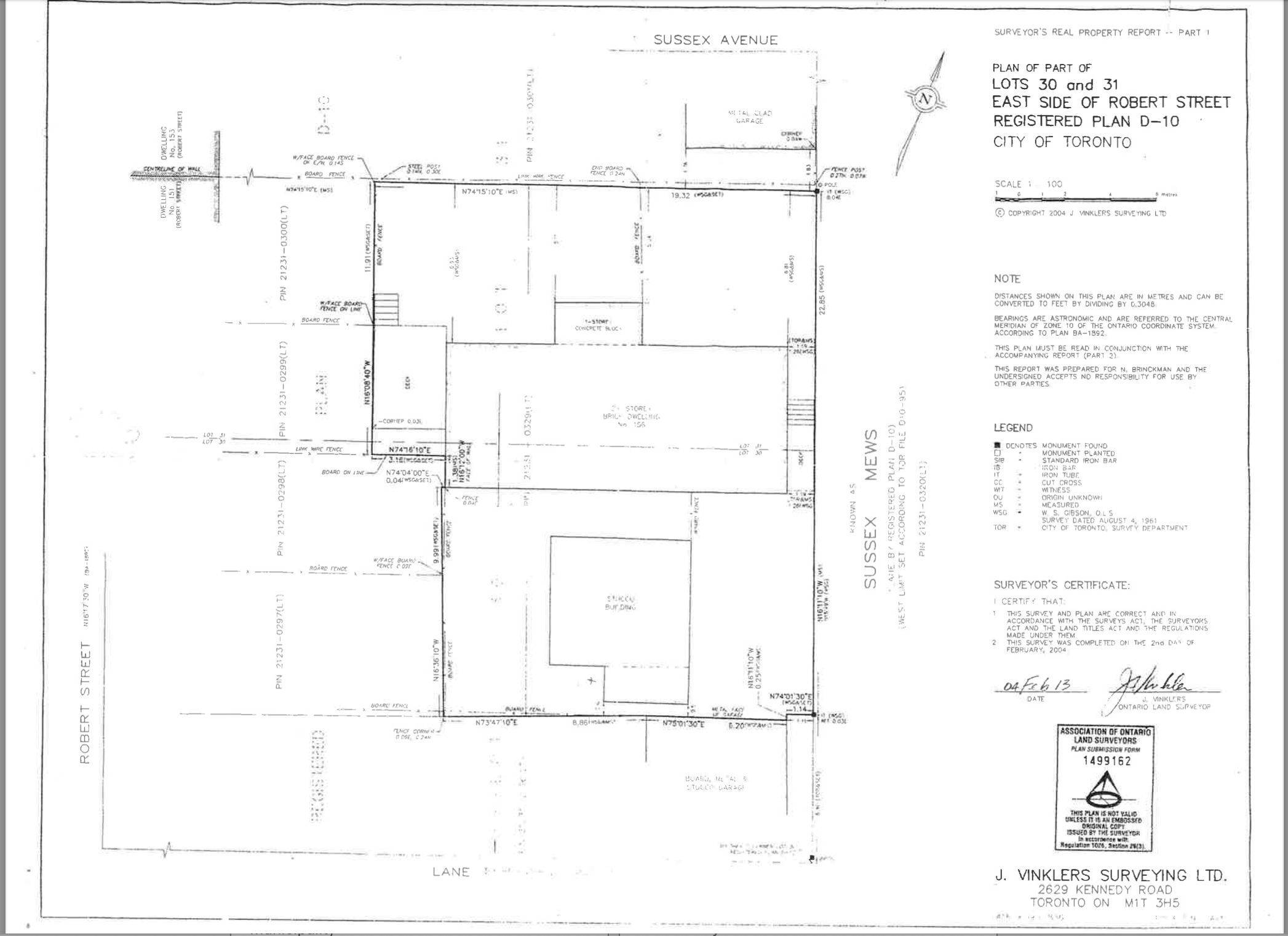 156 Sussex Mews, Toronto C01, ON M5S 2K1