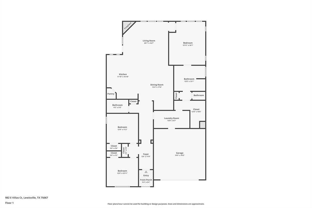 982 E Villas Court, Lewisville, TX 75067