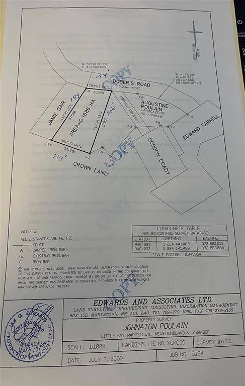 72 Dobers Road, Little Bay, NL A0E2H0