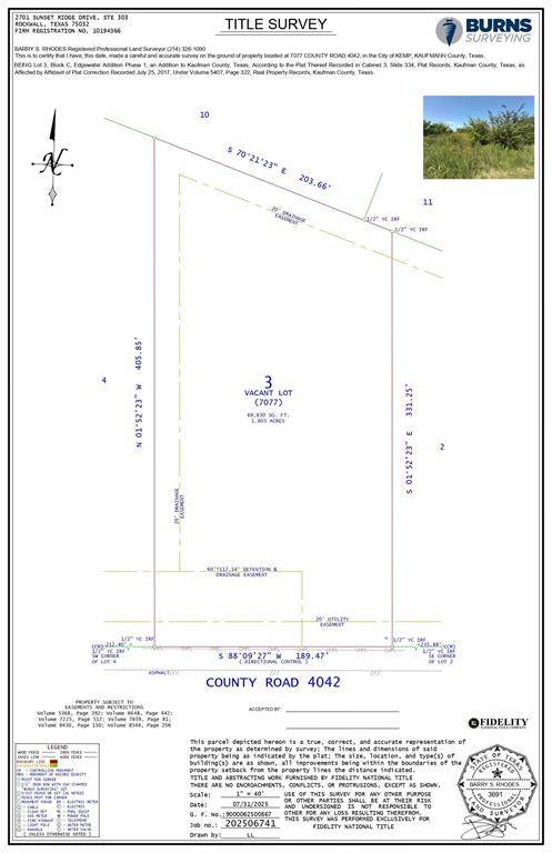 7077 County Road 4042, Kemp, TX 75143