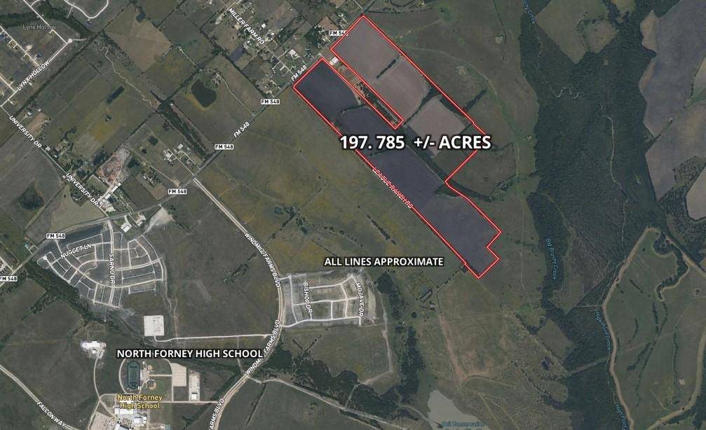 197 Acres FM RD 548, Forney, TX 75126