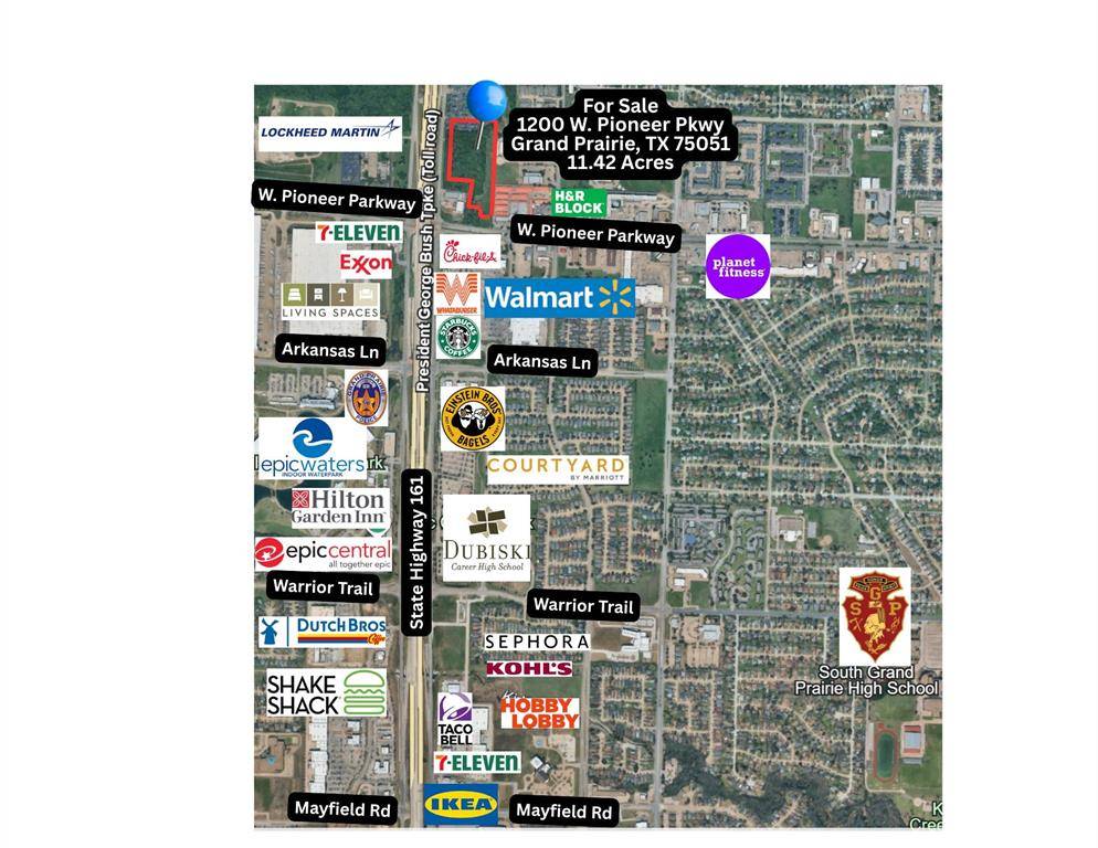 1200 W Pioneer Parkway, Grand Prairie, TX 75051