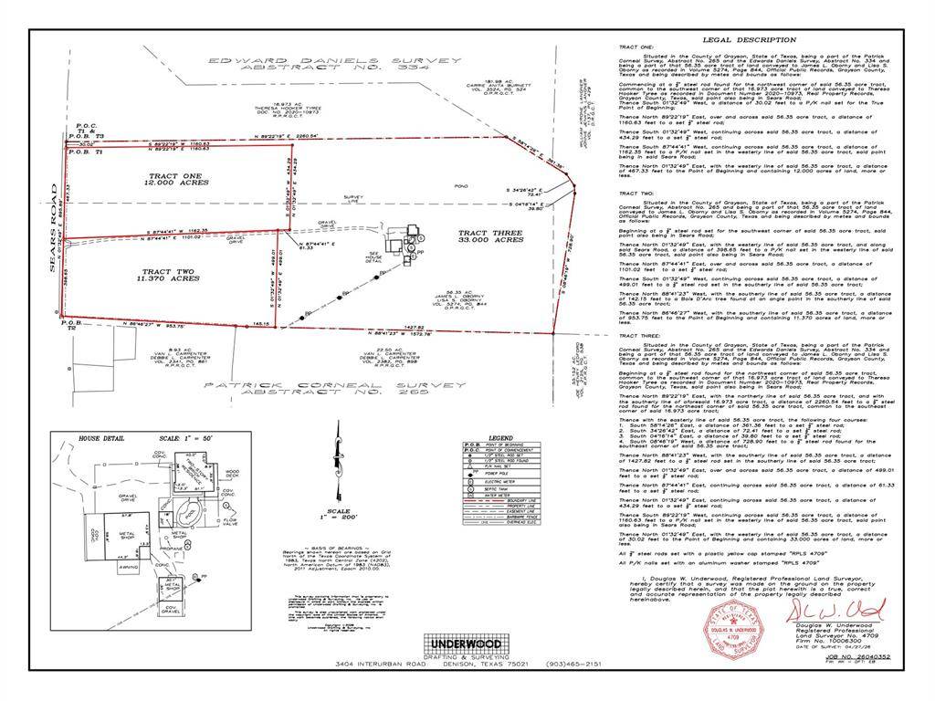 1400 Sears (2) Road, Bells, TX 75414