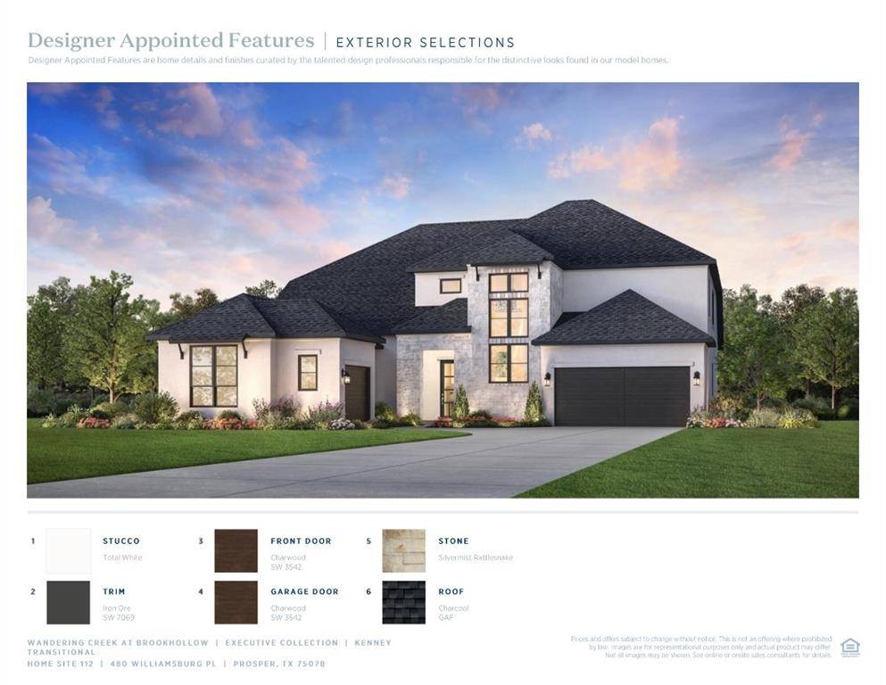 480 Williamsburg Place, Prosper, TX 75078