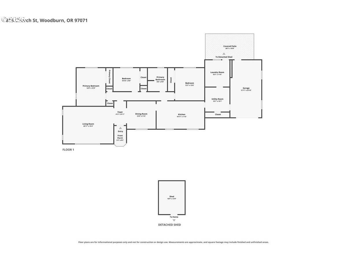815 Church ST, Woodburn, OR 97071