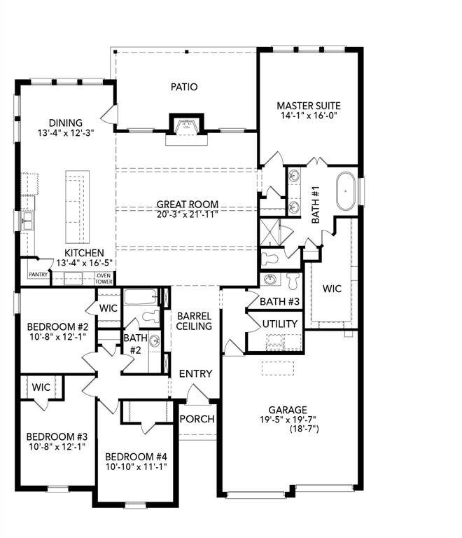 1016 Mill Ridge Drive, Justin, TX 76247