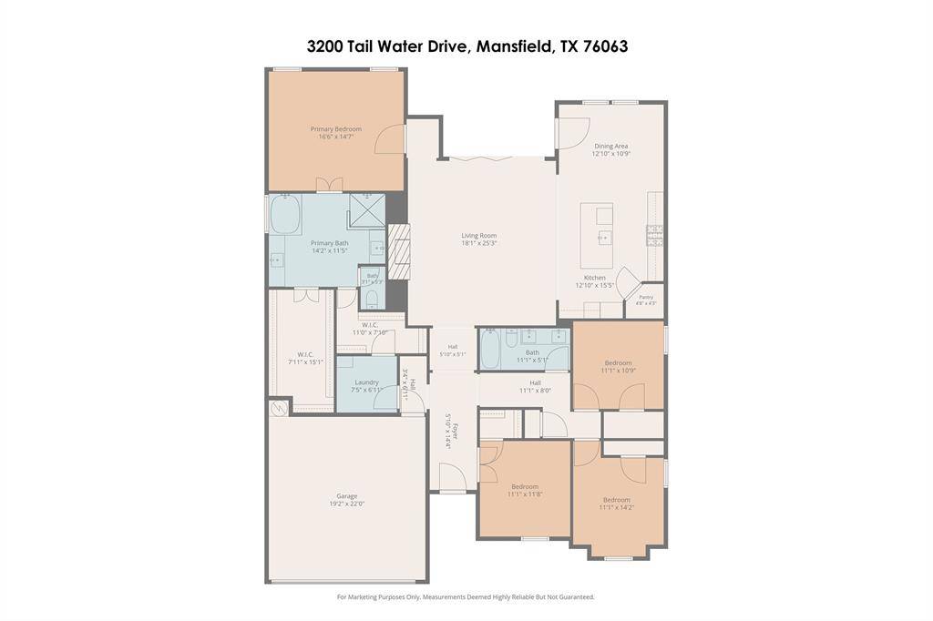 3200 Tail Water Drive, Mansfield, TX 76063