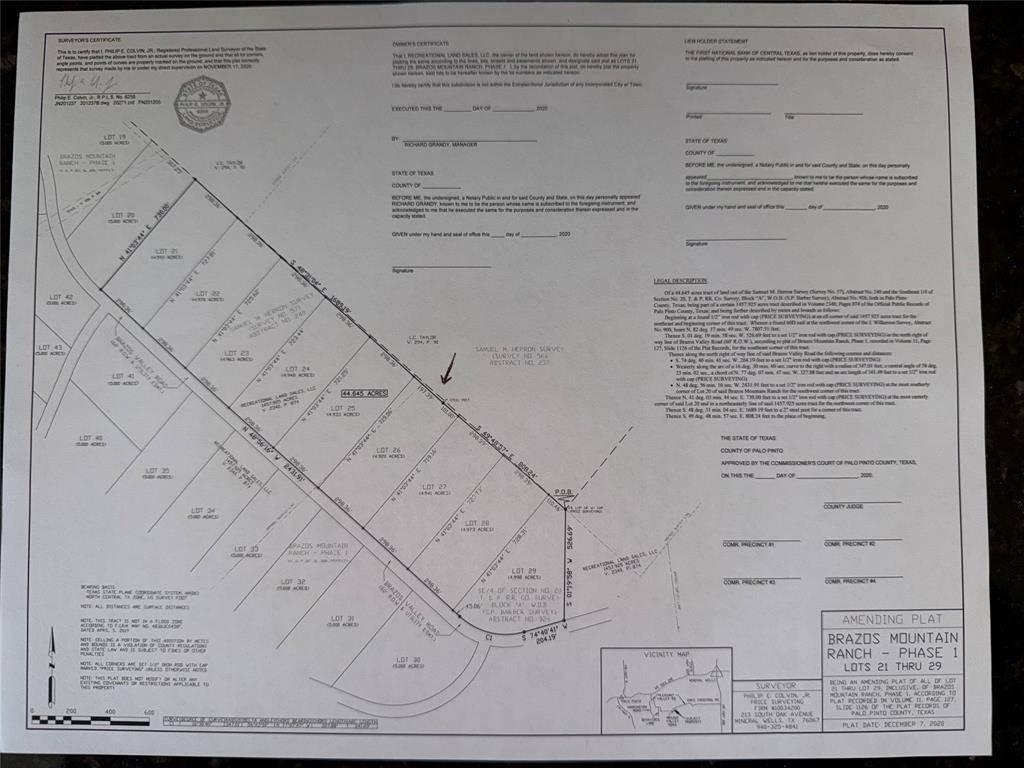 Lot 25 Brazos Valley Drive, Mineral Wells, TX 76067