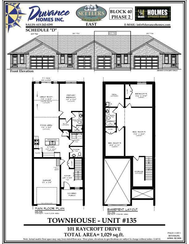 101 Raycroft DR, Belleville, ON K8N 0R5