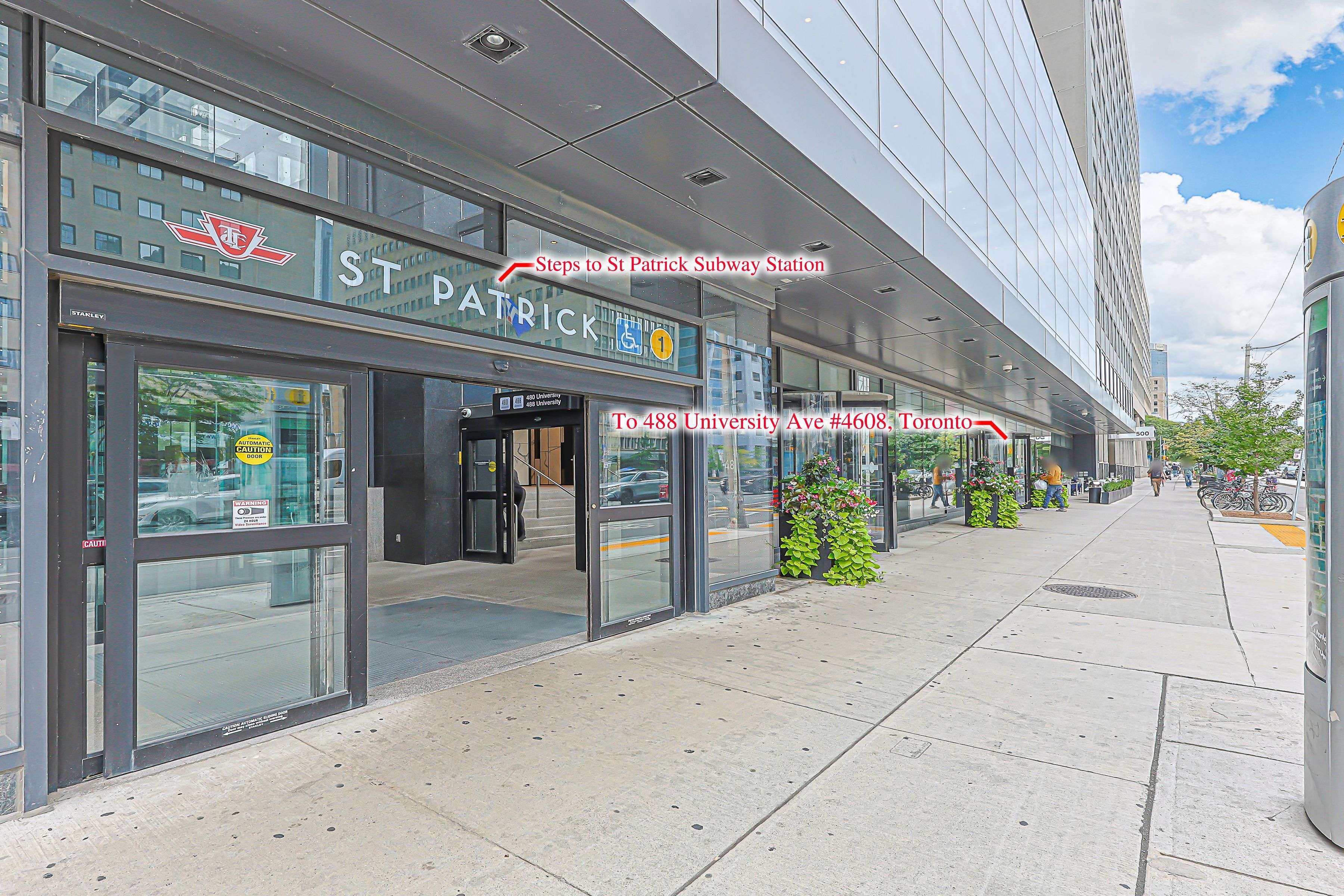 488 University AVE #4608, Toronto C01, ON M5G 0C1