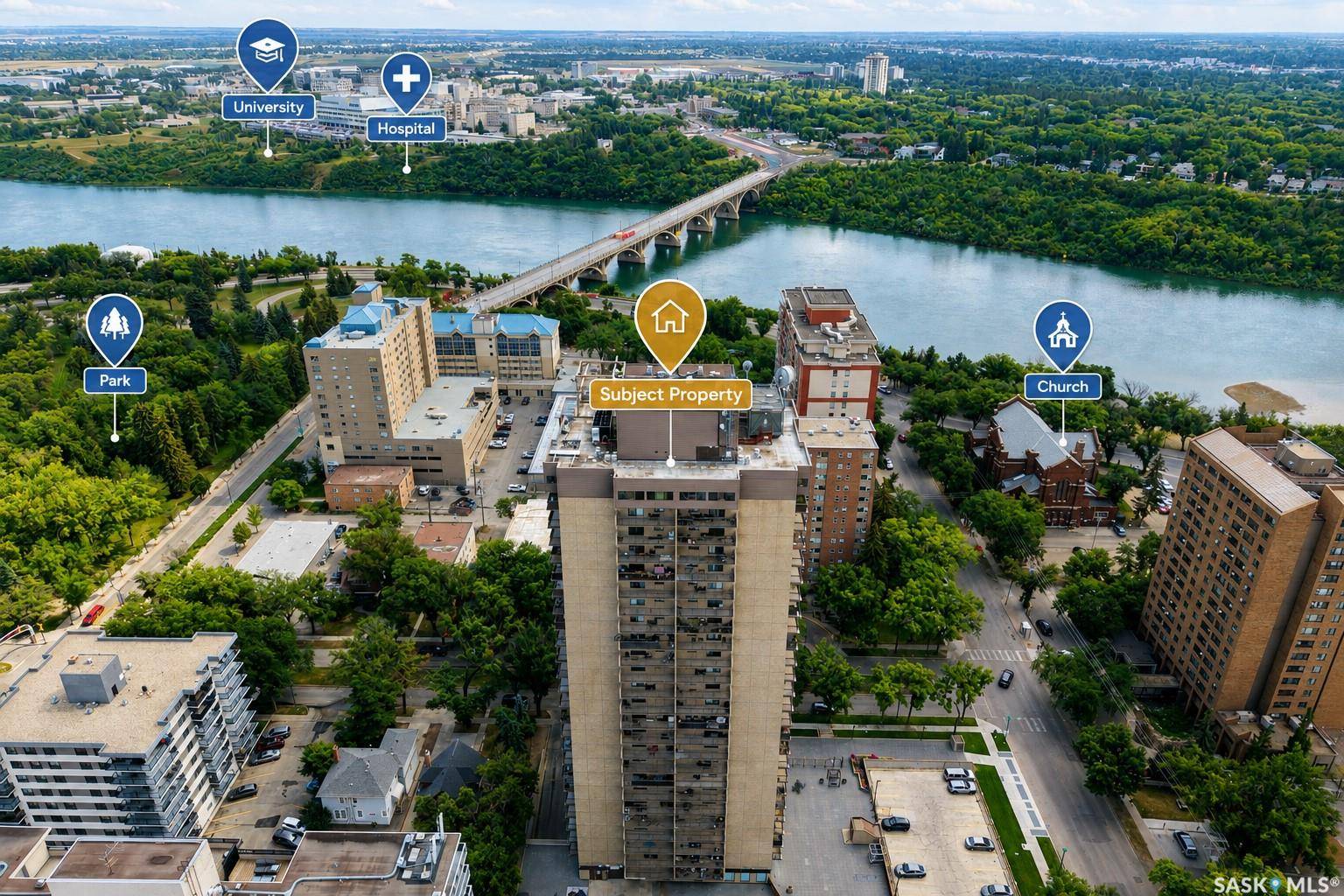 311 6th AVENUE #2402, Saskatoon, SK S7K 7A9