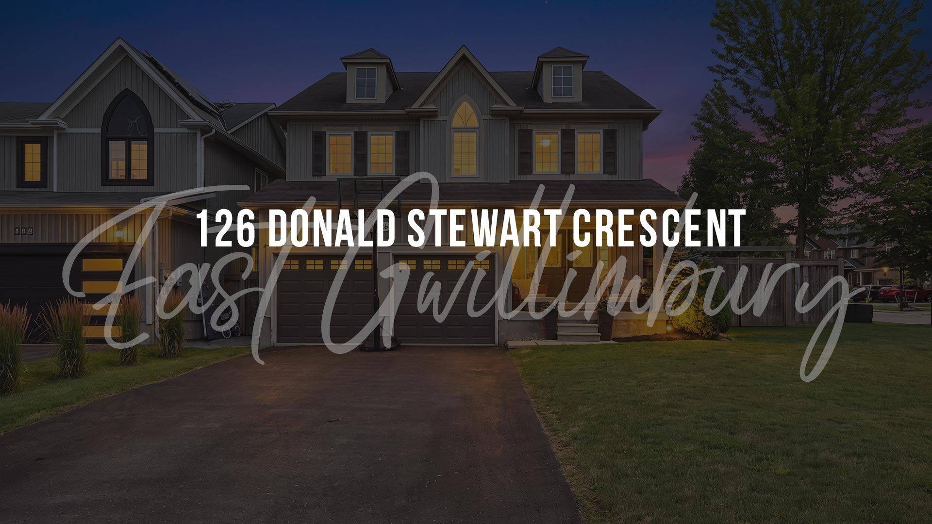 126 Donald Stewart CRES, East Gwillimbury, ON L0G 1M0
