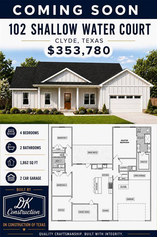 102 Shallow Water Court, Clyde, TX 79510