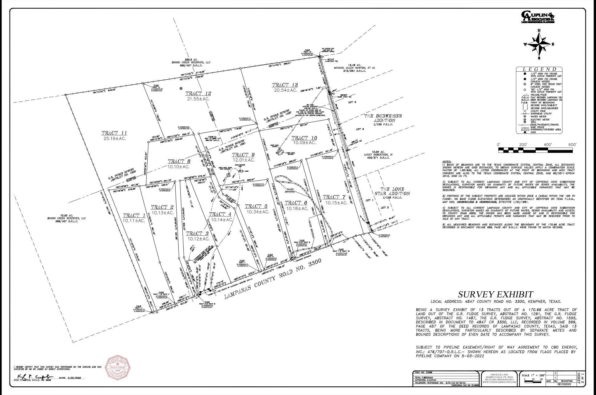 4847 CR 3300 LOT 13, Kempner, TX 76539