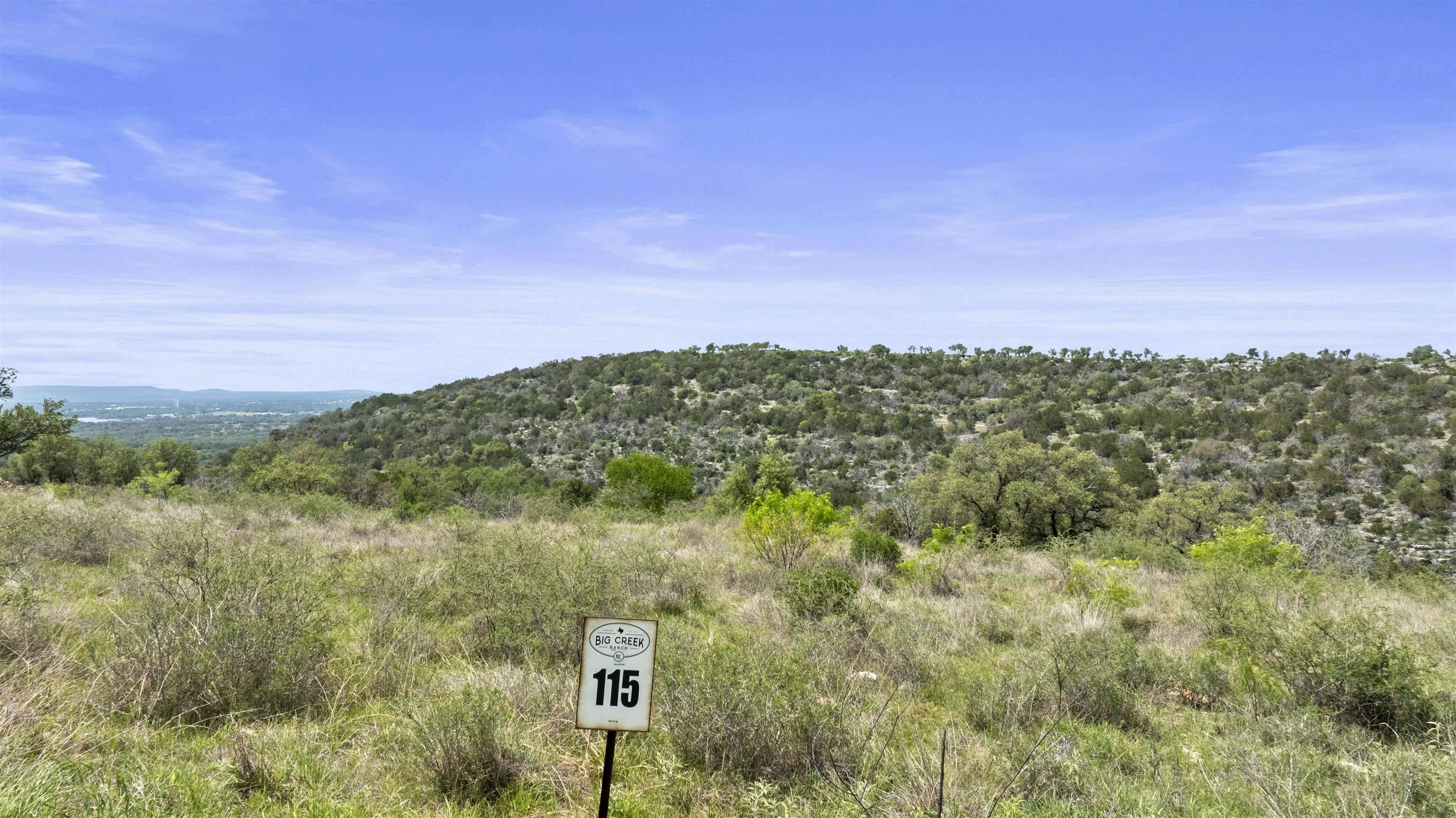 Lot 115 Big Creek Ranch (Falling Waters), Kingsland, TX 78639