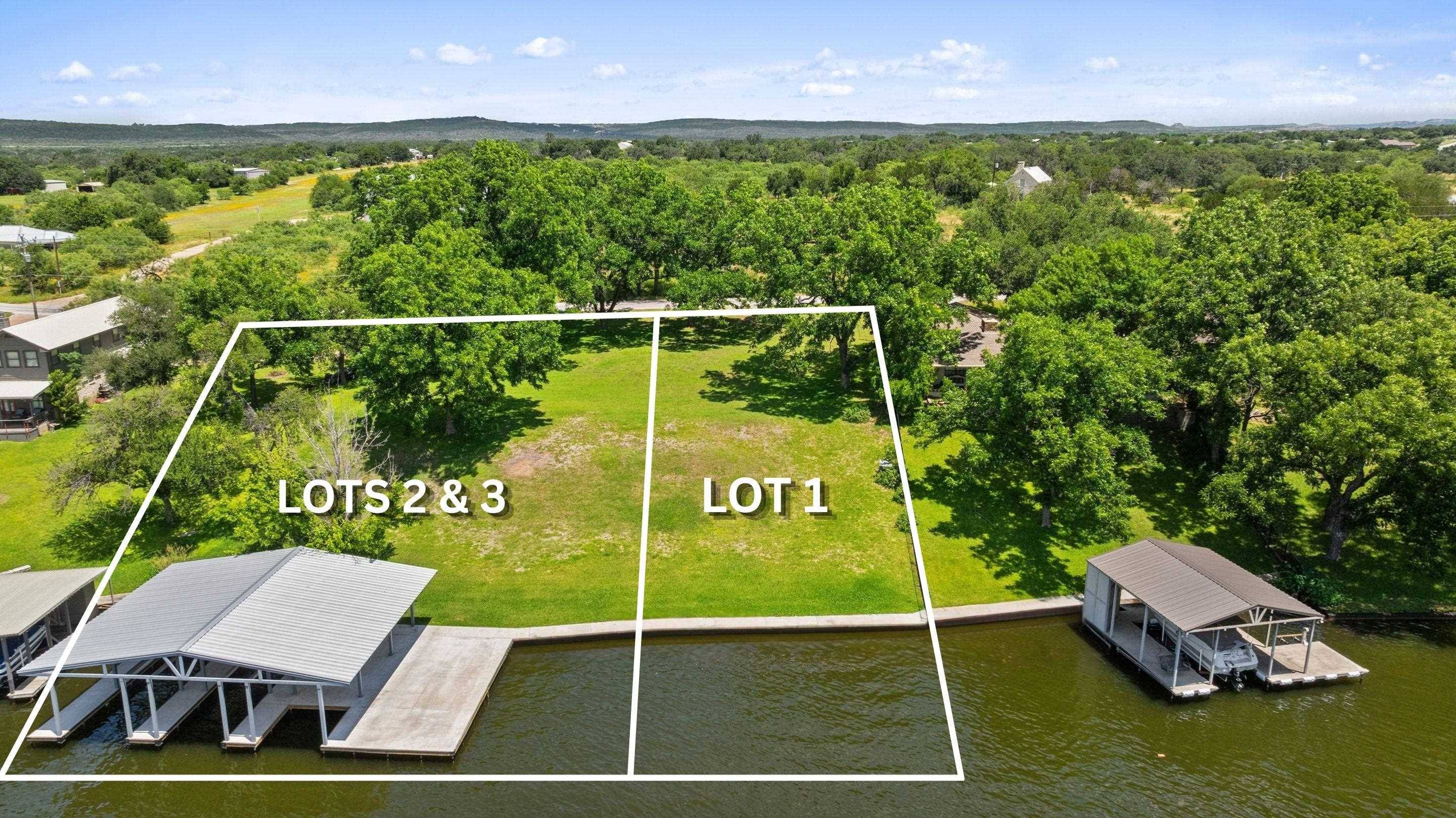 Lot 2 & 3 Williams Lakeshore DR, Kingsland, TX 78639