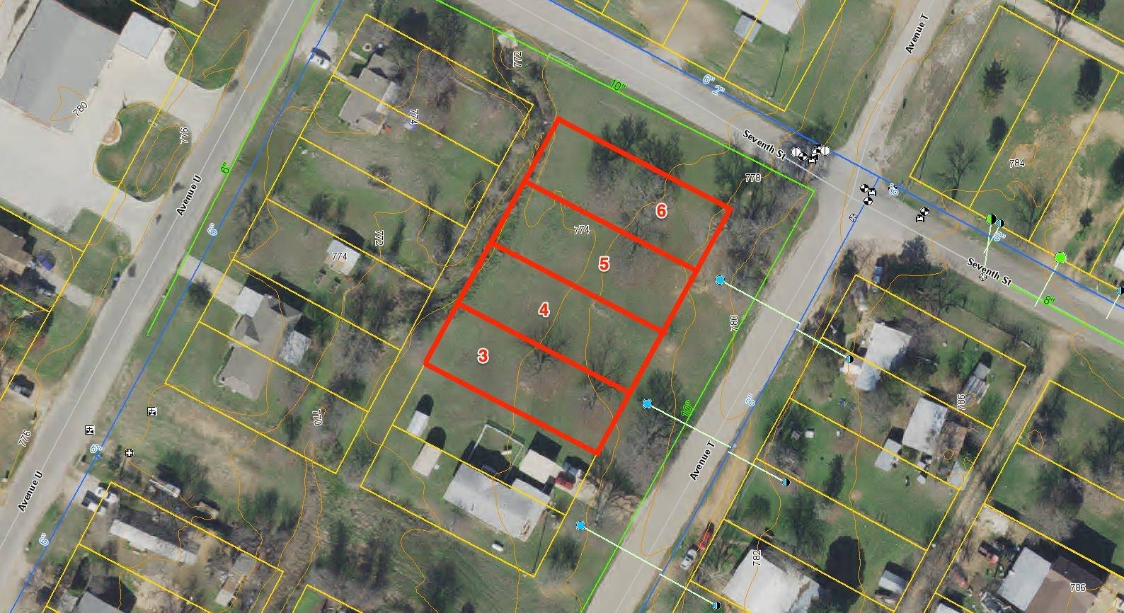 Lot 3,4,5, & 6 Ave. T, Marble Falls, TX 78654