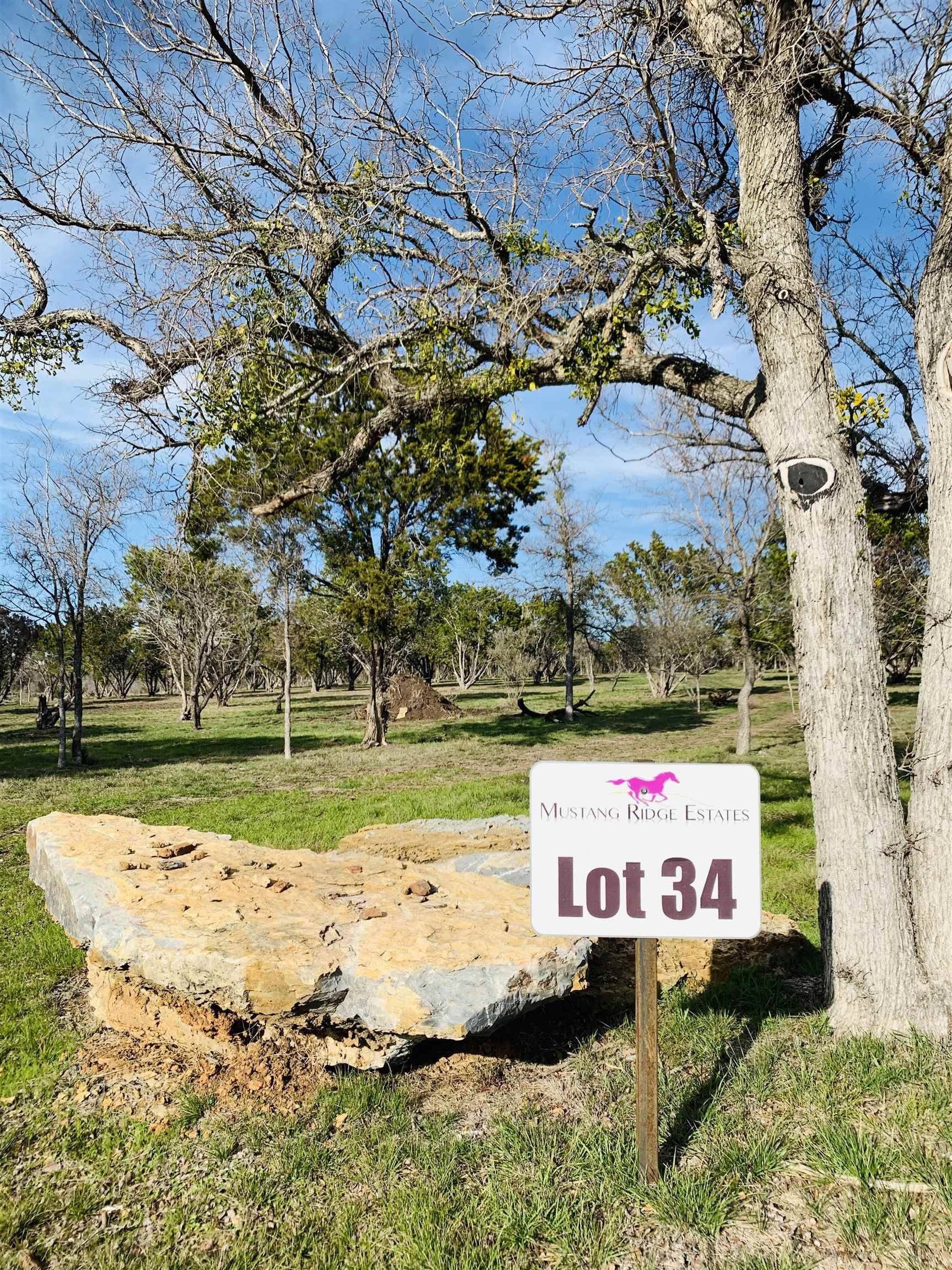Lot 34 Trophy Oak, Marble Falls, TX 78654