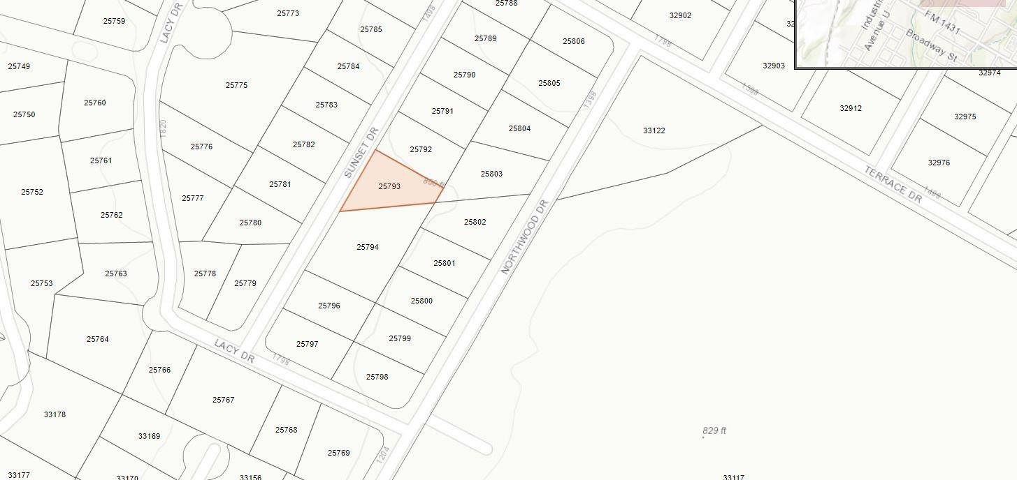 TBD Sunnset DR, Marble Falls, TX 78654