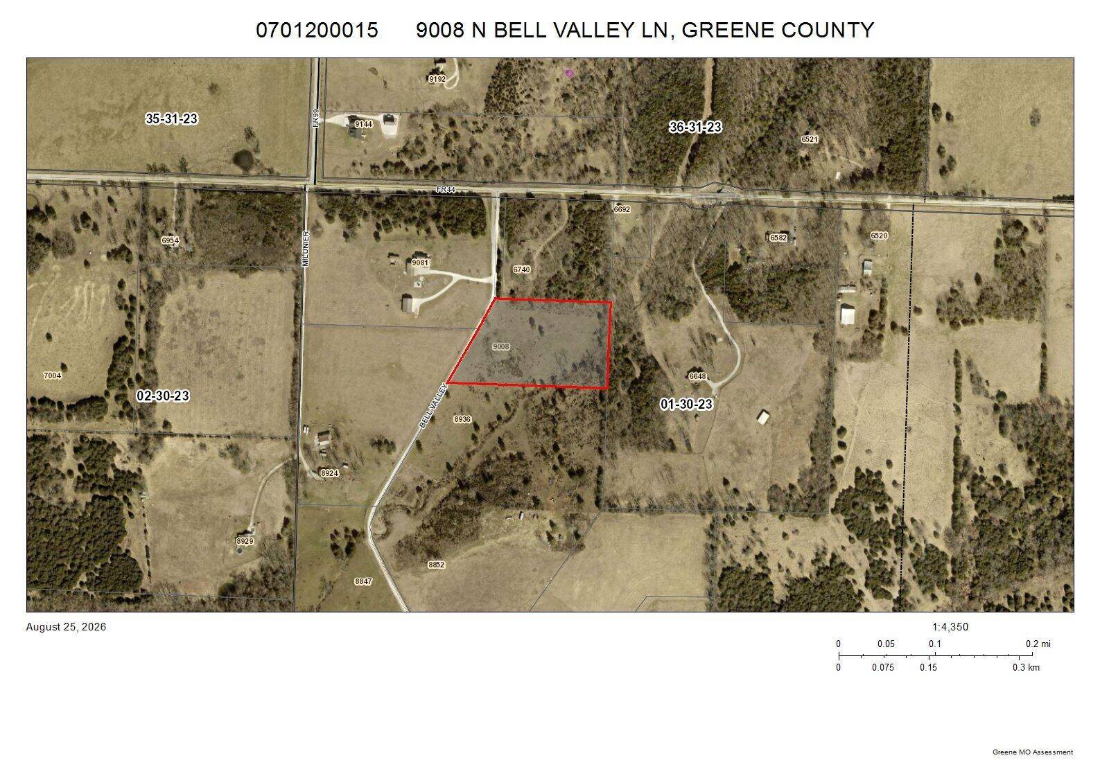 9008 N Bell Valley LN, Willard, MO 65781