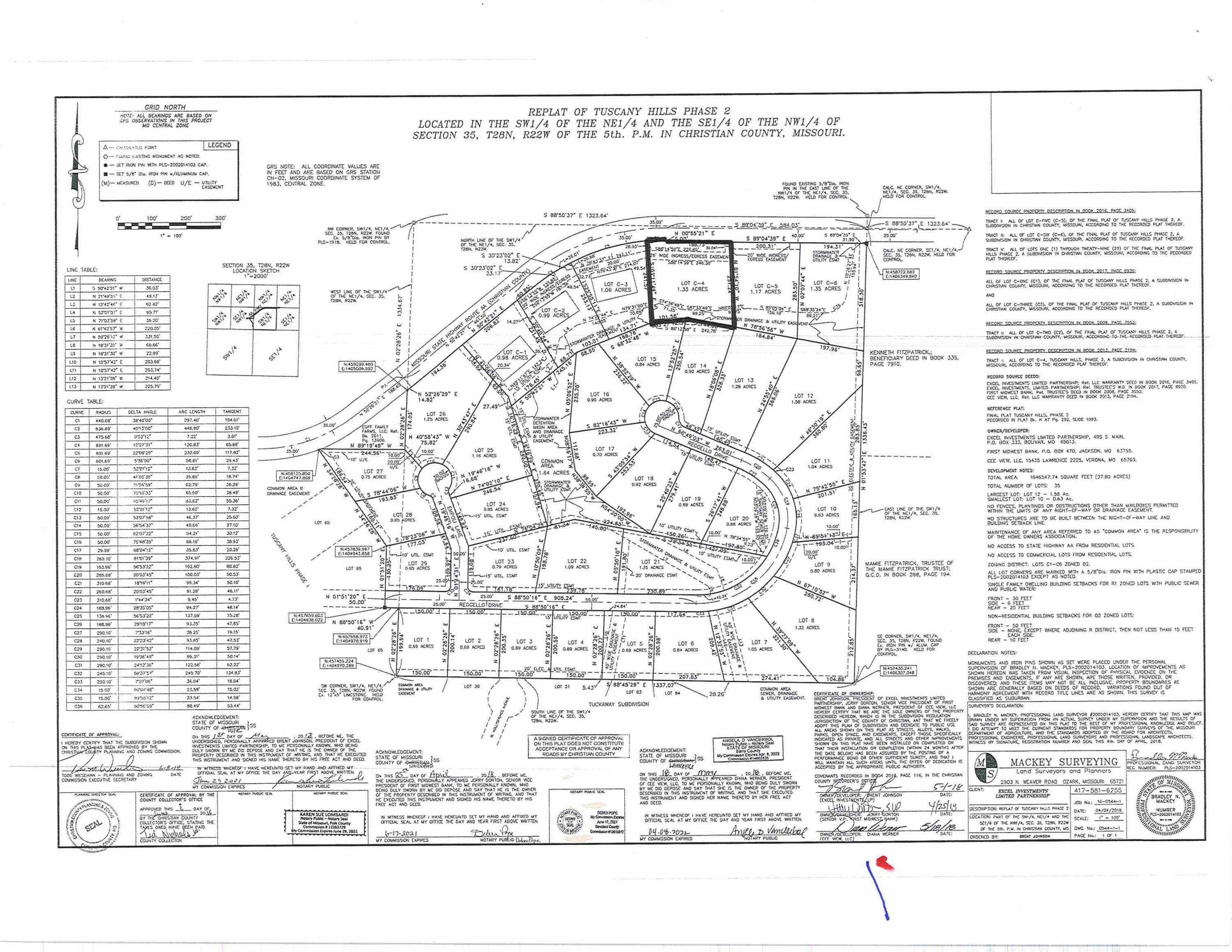 0 Guin West RD #Lot C-4, Nixa, MO 65714
