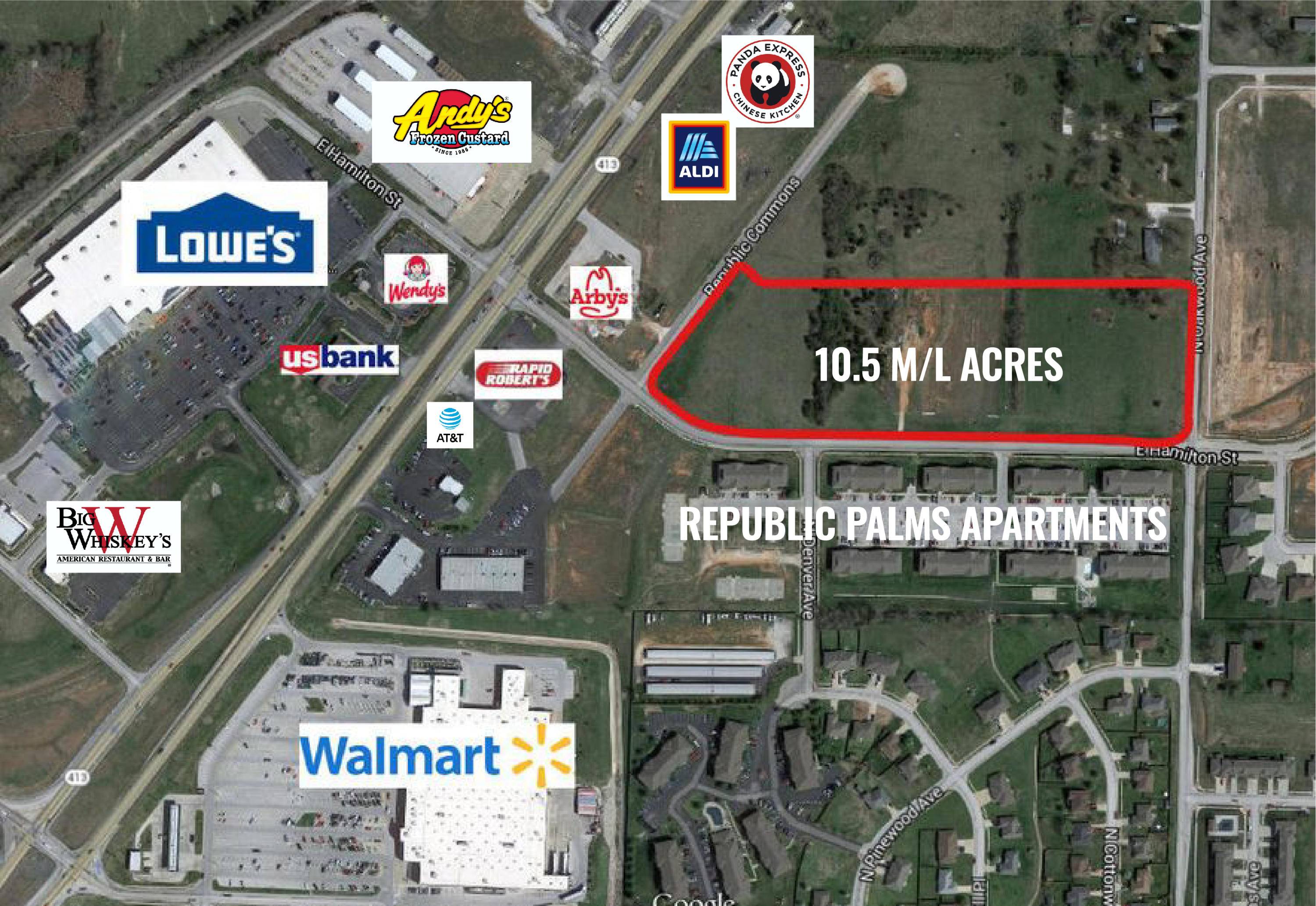 3.84 Acres E Hamilton ST, Republic, MO 65738