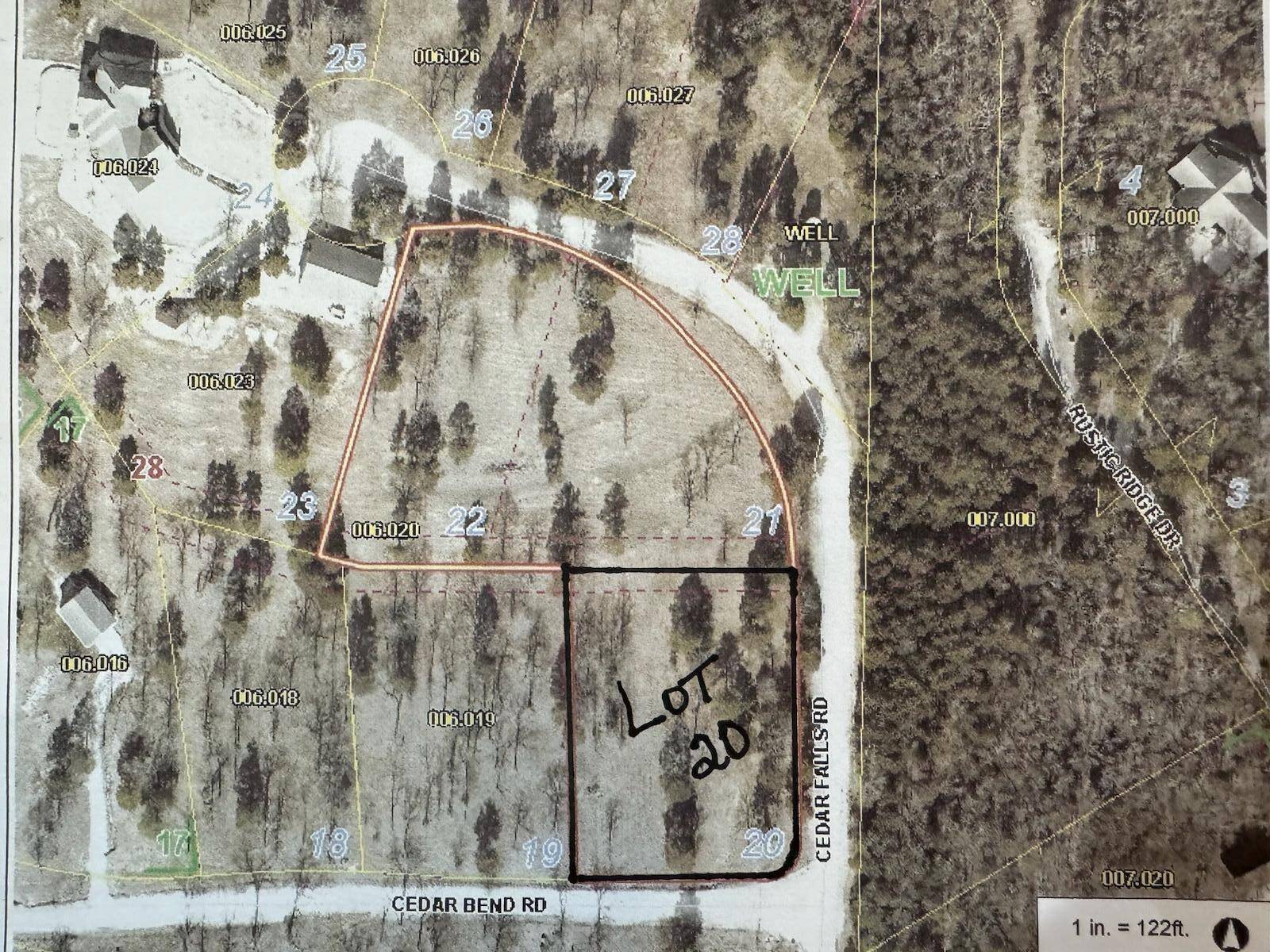 20 Cedar Falls Road (Lot 20), Shell Knob, MO 65747