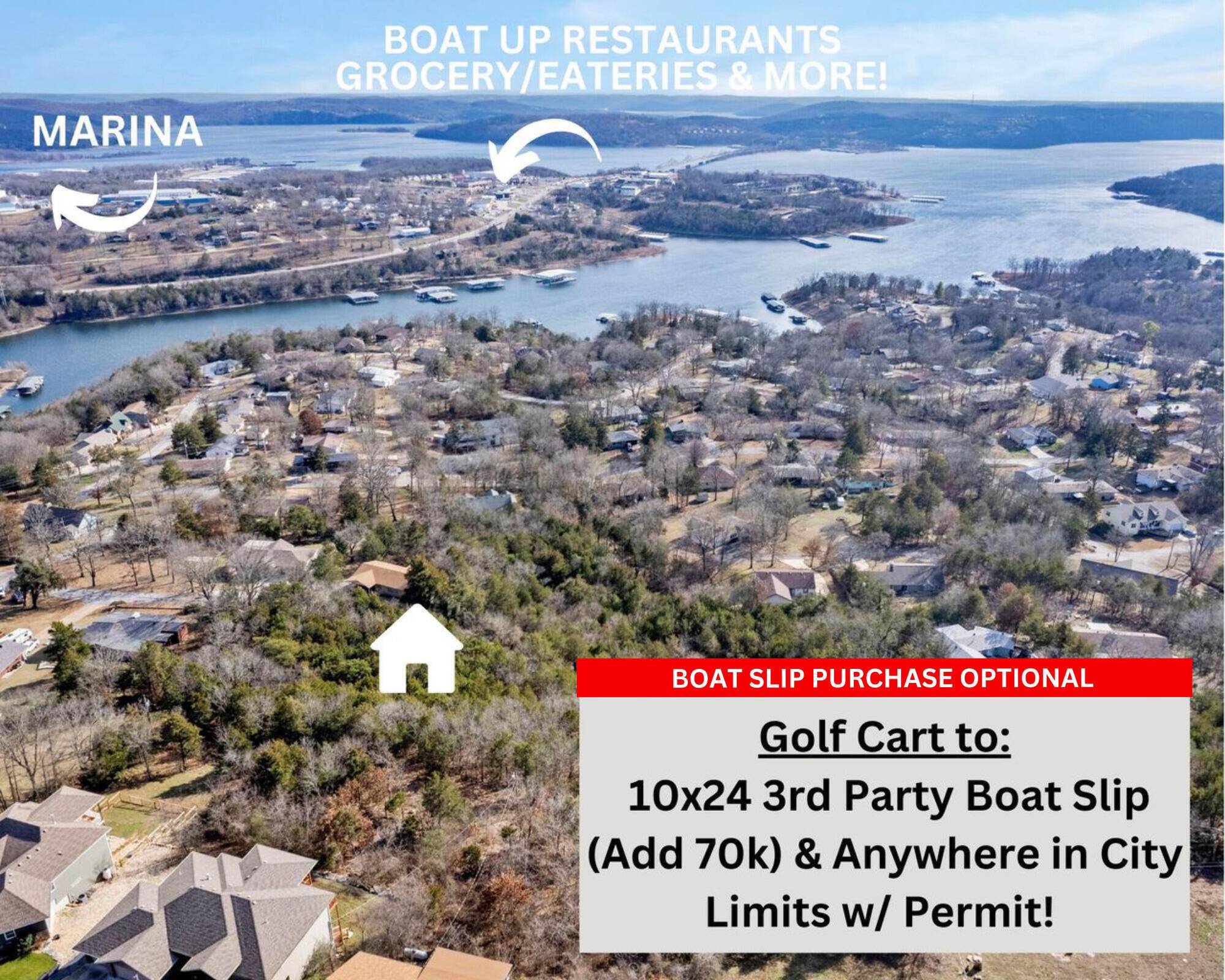 Lots 4 & 5 Elm DR, Kimberling City, MO 65686