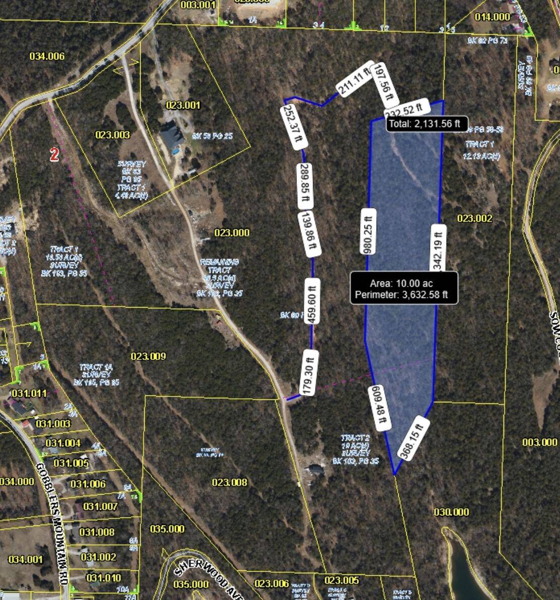 East Lot Gobblers Mountain RD, Branson West, MO 65737