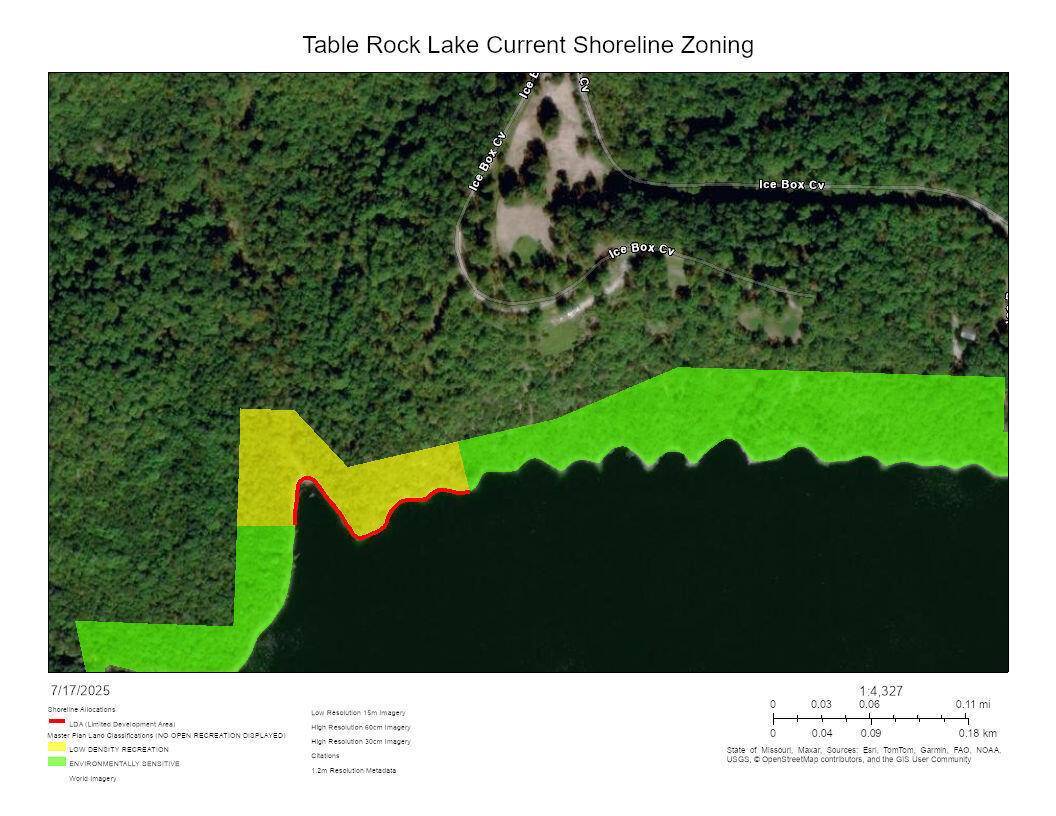 16 Acres Cliffside DR, Galena, MO 65656