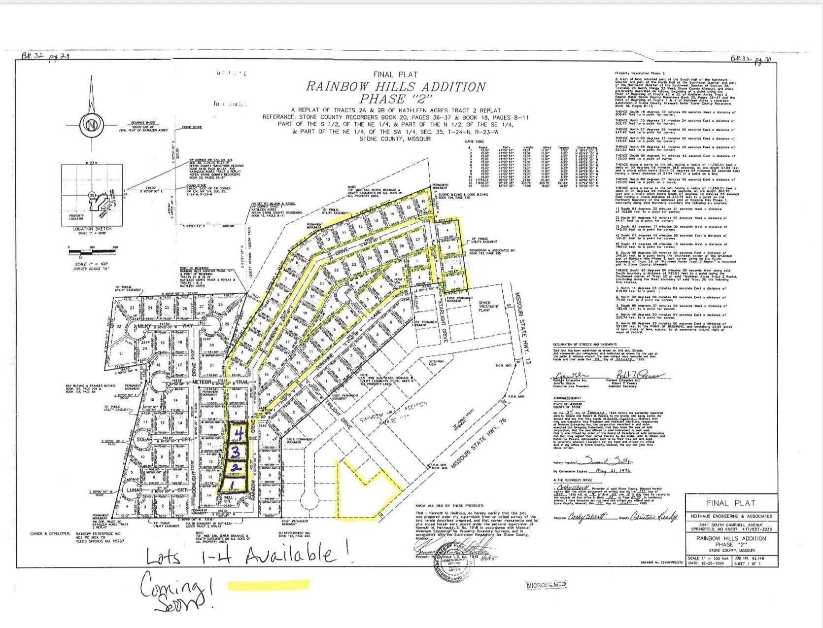 Lot 5 Thorn Ridge RD, Reeds Spring, MO 65737