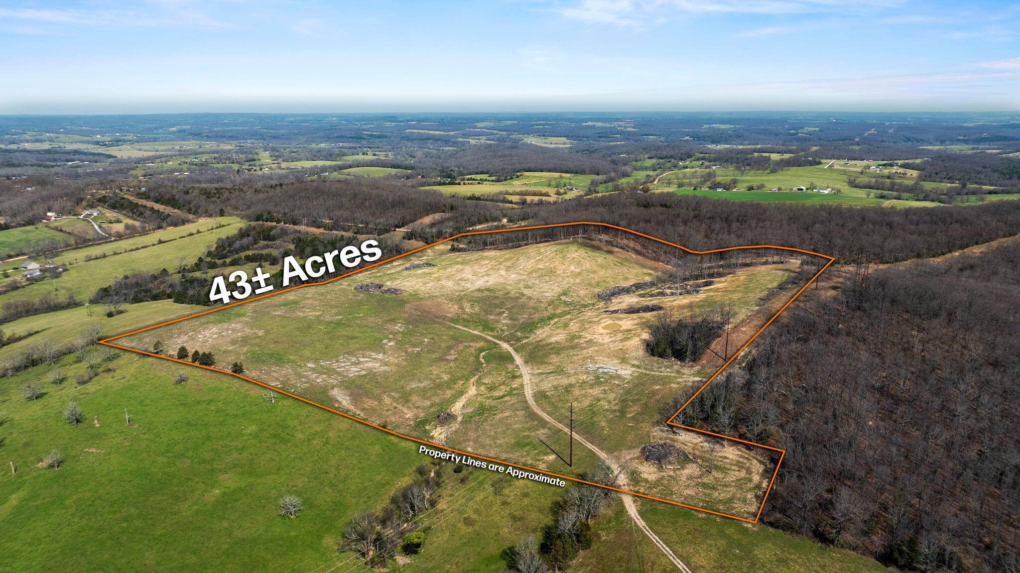 000 43 Acres Hidden Pond LN, Mansfield, MO 65704