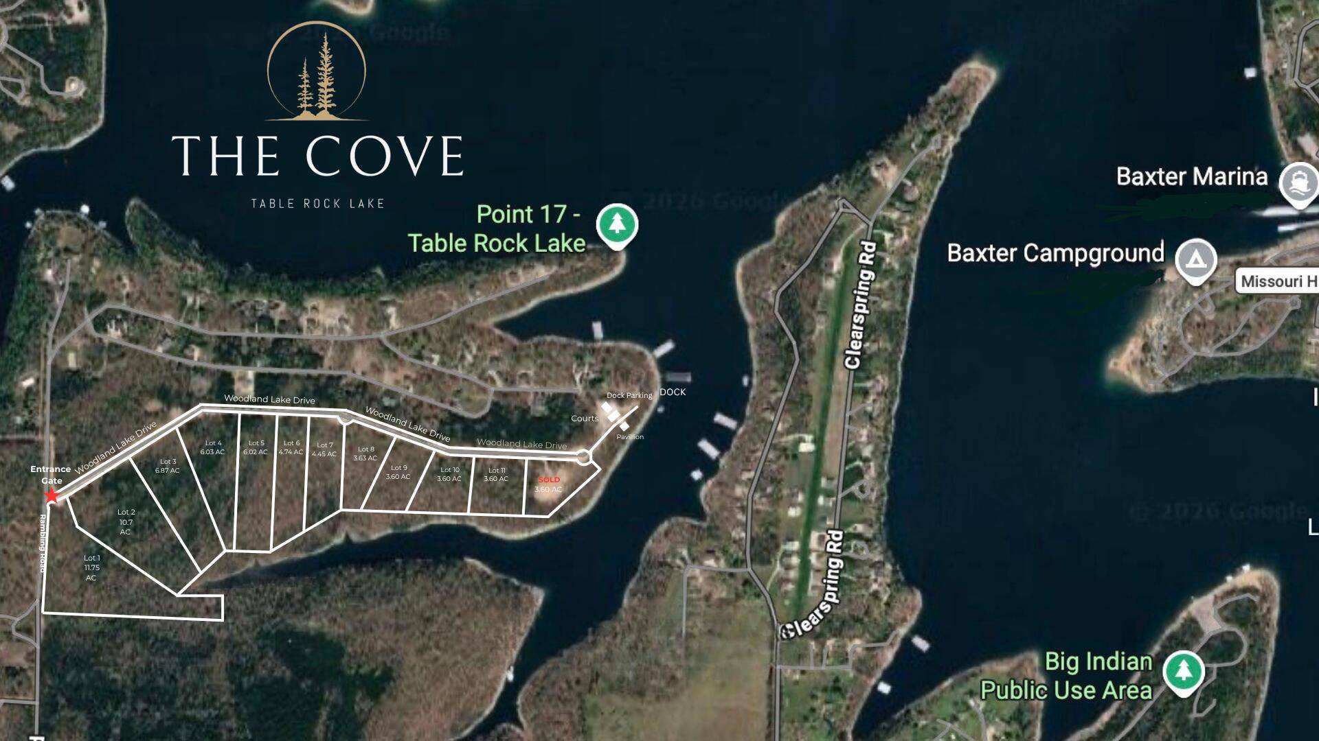 Lot 10 Woodland Lake DR, Shell Knob, MO 65747