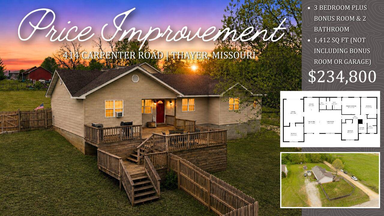414 Carpenter RD, Thayer, MO 65791