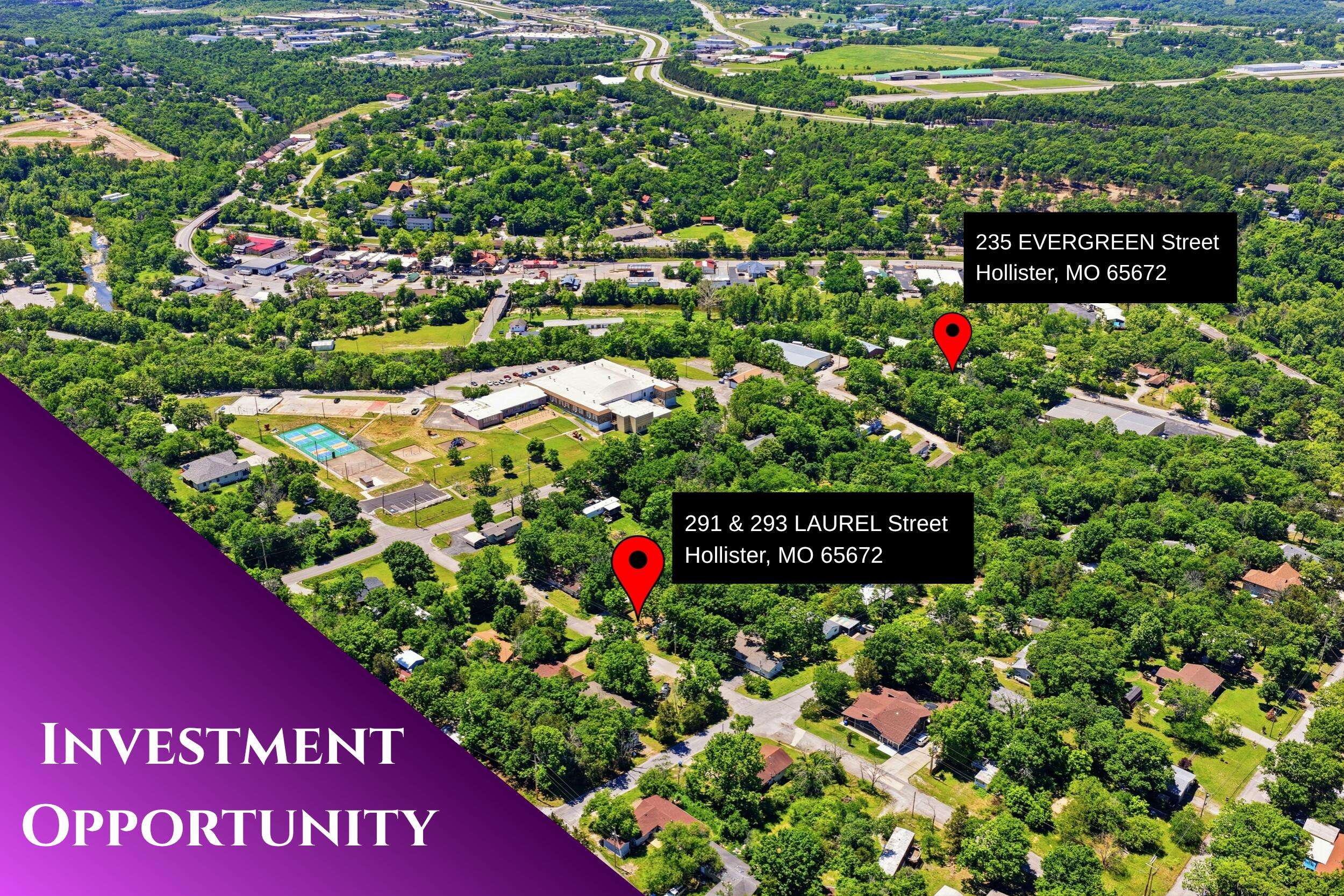 235 Evergreen And 291 & 293 Laurel ST #Unit A, B, C, 291 & 293, Hollister, MO 65672