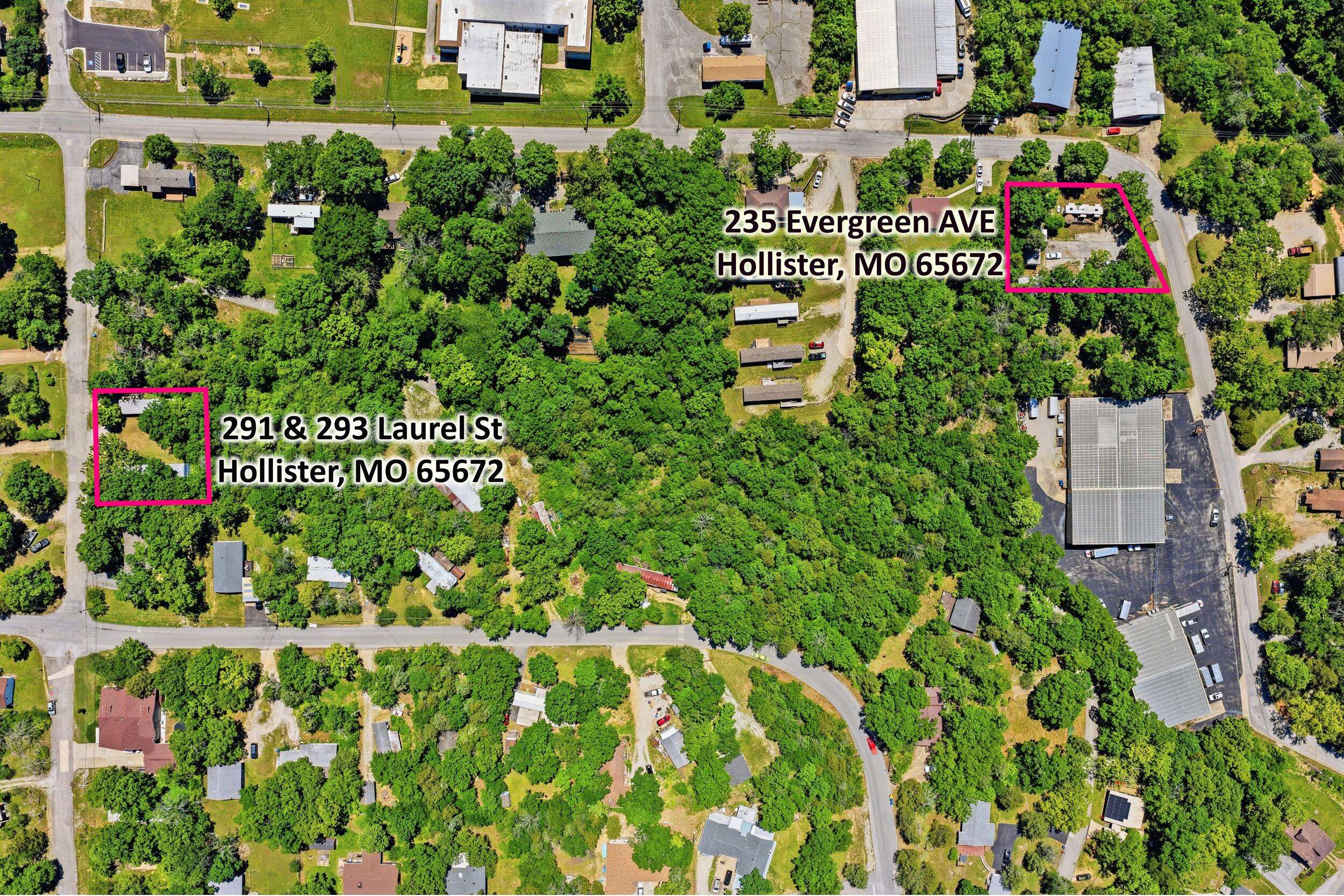 235 Evergreen And 291 & 293 Laurel ST #A,B,C, 291 & 293, Hollister, MO 65672