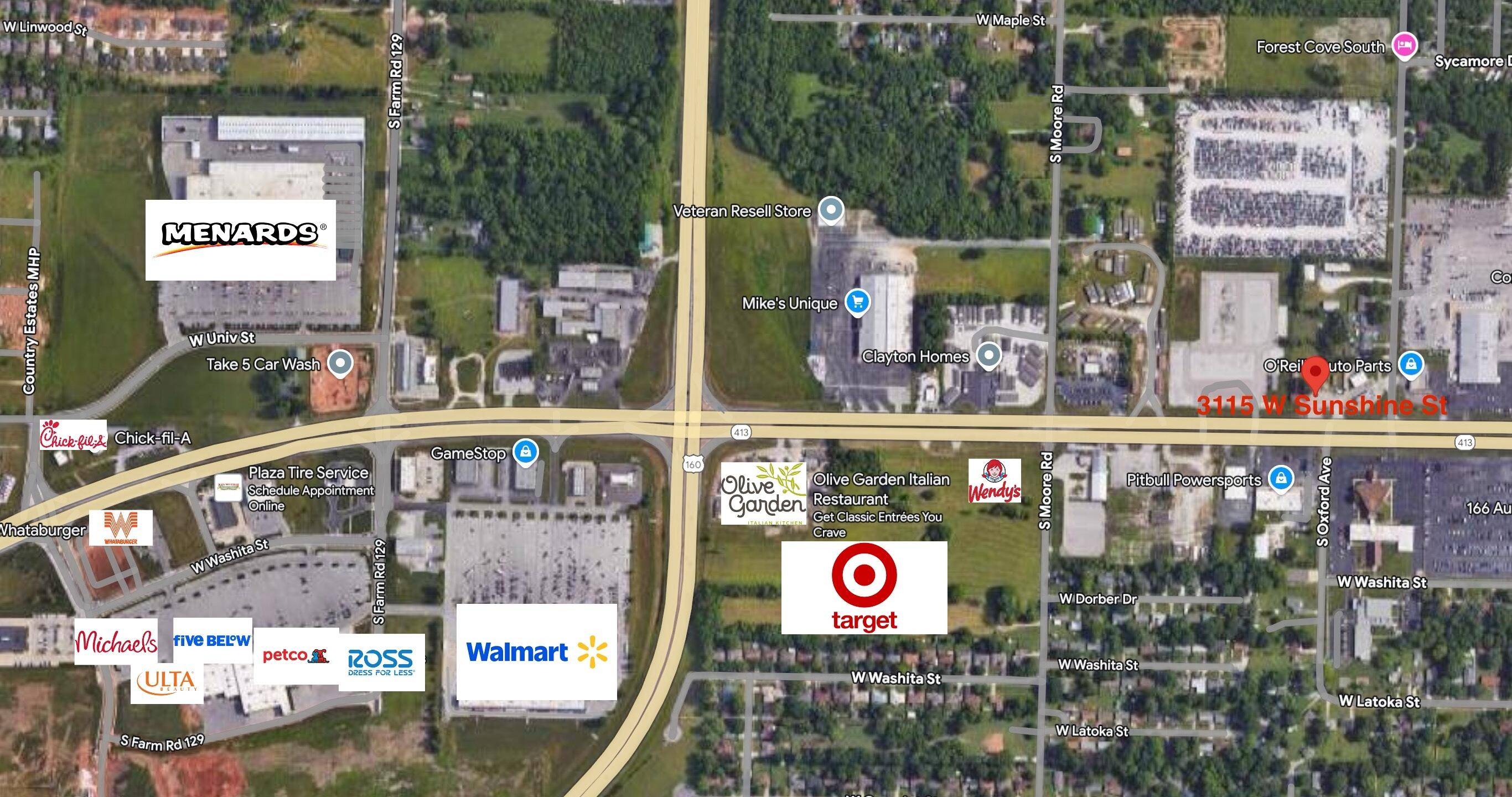 3115 W Sunshine ST, Springfield, MO 65807