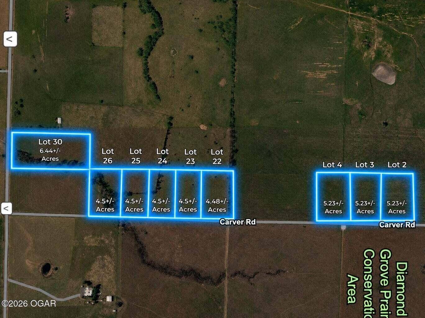 Lot 2 Carver RD, Diamond, MO 64840